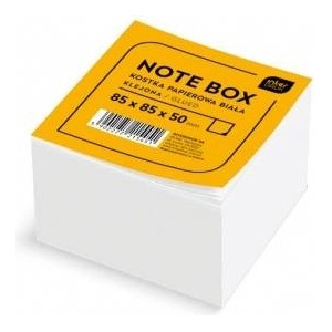 Interdruk Paper cube white 85x85x50 mm