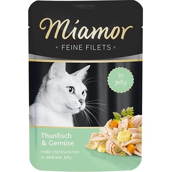 Miamor Консерва Miamor Feine Filets тонфилета и зеленчуци в желе 100 г