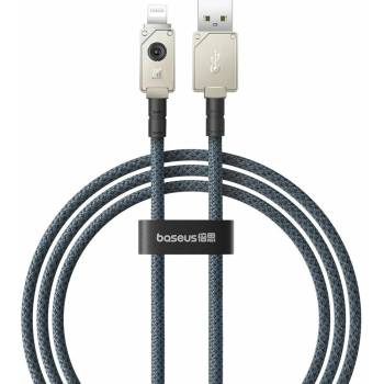 Baseus Кабел Baseus Unbreakable, от USB A(м) към Lightning (м), 1m, черен (P10355802221-00)