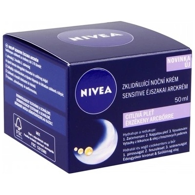 Nivea FC krém pre citlivú pleť nočný 50 ml