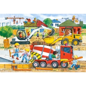Castorland - Puzzle Construction site - 40 - 99 piese