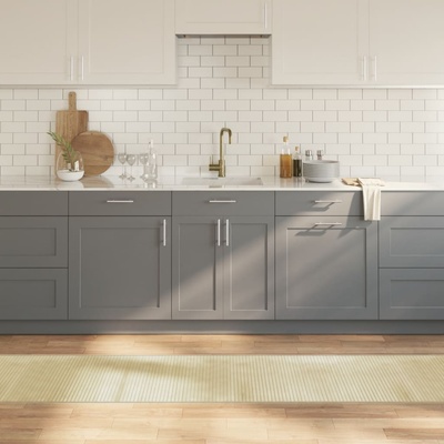 vidaXL Килим, правоъгълен, светъл натурален, 60x1000 см, бамбук (376861)