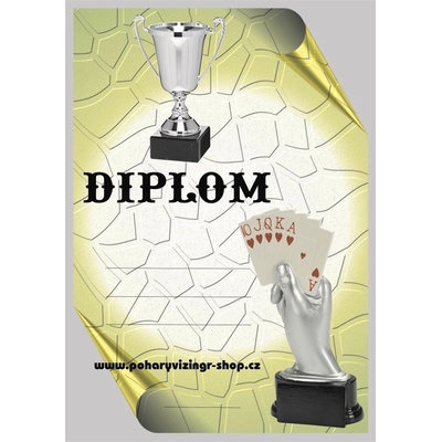 VIZINGR Karty diplom A4 č.19