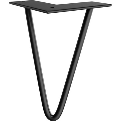 Sapho Nábytková nožička 200 mm čierna mat 30387