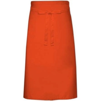 Link Kitchen Wear Kuchařská zástěra X996 Orange Pantone 1655 100x70cm