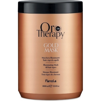 Fanola Oro Therapy 24k Oro Puro Rozjasňujúca maska na vlasy 1000 ml