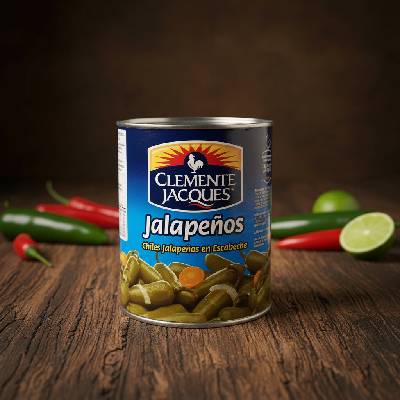 Clemente Jacques Jalapeno papričky celé 2,8kg