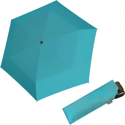 DOPPLER Carbonsteel Mini Slim Seasonal - dámský skládací deštník modrá 7228632703