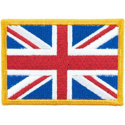 Nášivka: Vlajka Velká Británie barevná