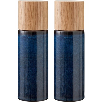 Bitz Тъмносин керамичен комплект от мелнички за сол и пипер 2 бр. Gastro Blue - Bitz (821503)