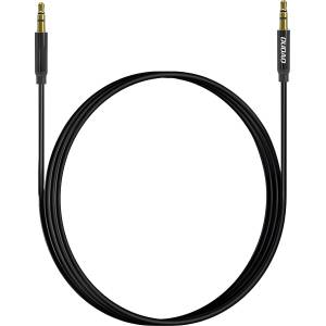 Dudao AUX кабел Dudao L12S 3, 5mm Jack - Черен / 1m KP41415