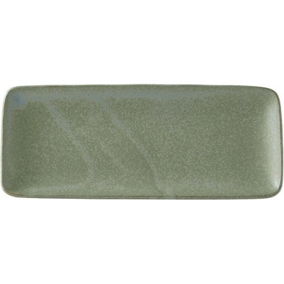 MIJ Servírovací tanier GREEN FADE 29,5 x 12 cm obdĺžnik zelený
