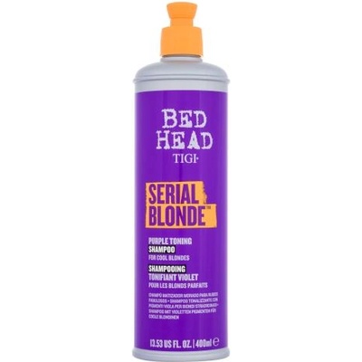 TIGI Bed Head Serial Blonde Purple Toning 400 ml шампоан за неутрализиране на жълтите тонове на изрусена коса за жени