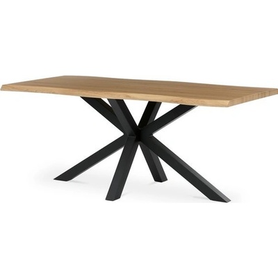 Autronic Twist HT-F4618OAK Jídelní stůl 180 x 90 x 75 cm přírodní dub