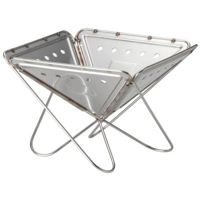 Котлон на твърдо гориво Snow Peak Pack & Carry Fireplace Solid fuel stoves - Metallic (532-2721-0111)