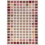 Flair Rugs Розов ръчно изработен вълнен килим 140x200 cm Renga Wool - Flair Rugs (503119382611)