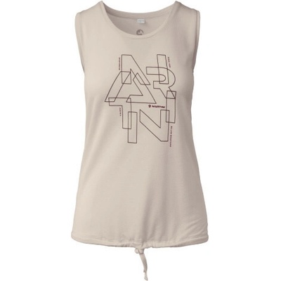Martini Sportswear ALPMATE FLOW TANKTOP biela