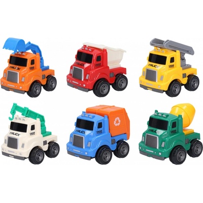 Wiky Vehicles Dopravné prostriedky 6 ks 9 cm