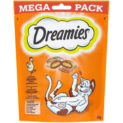 Dreamies kočka pochoutka Mega Pack kuřecí 180 g