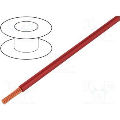 Stäubli 60.7085-22 Vodič Flexi Volt- 1V lanko Cu 0,5mm2 PVC červená 1,5kV 100m