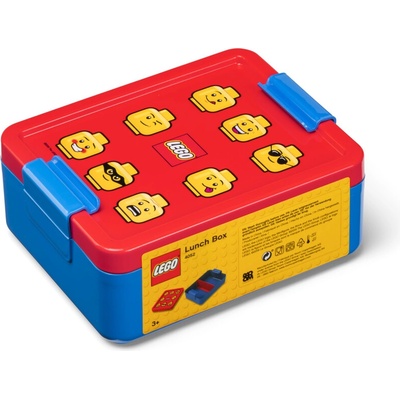 LEGO® Iconic Classic box na desiatu červená / modrá
