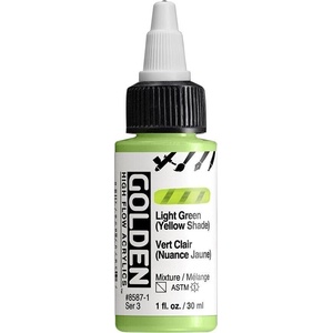 Golden Artist Colors High Flow АКРИЛНА боя Light Green (Yellow Shade) 30 ml 1 бр (0008587-1)
