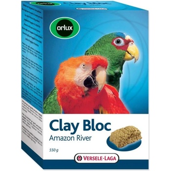 Versele-Laga Блок Versele-Laga глинен Clay Bloc Amazon River за по-големи папагали 550g