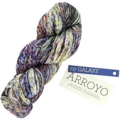Malabrigo Arroyo Galaxy 717 fialová a růžová