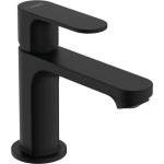 Hansgrohe Rebris S - Смесител за умивалник със сифон, CoolStart, матово черно 72584670 (72584670)