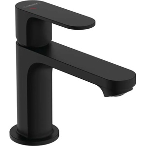 Hansgrohe Rebris S - Смесител за умивалник със сифон, CoolStart, матово черно 72584670 (72584670)