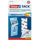 TACK obojstranne lepiace vankúšiky 72 ks transparentné
