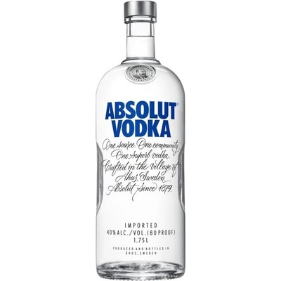Absolut Vodka 40% 1,75 l (holá láhev)