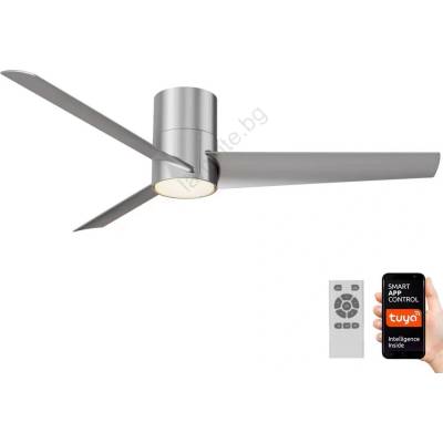 07135-S-LED Вентилатор за таван FRESH 18W/230V Wi-Fi Tuya хром + д. у (IM1151)