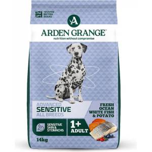 Arden Grange Sensitive Adult Ocean White Fish and Potato 14 kg