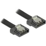 Delock Кабел Delock SATA FLEXI 6 Gb/s, 100 см, черен метал