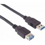 PremiumCord USB Cable PremiumCord USB-A - USB-A 1 m Black (ku3paa1bk)