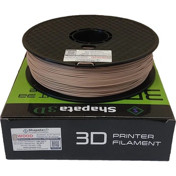 Image 1 of Дървесен (wood) филамент 1.75мм 1кг Натурален pro (pl03801)