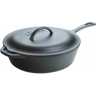 Panvica na soté 30 cm, 4,7 l, s pokrievkou, liatina, Lodge