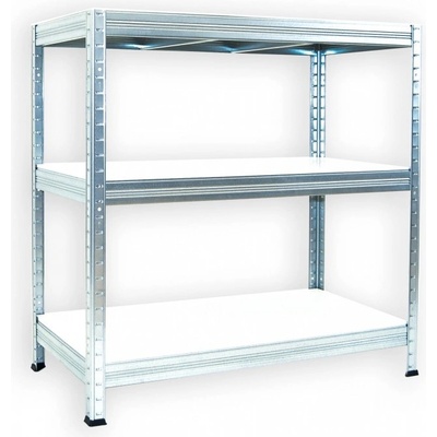 Biedrax Regál 35 x 90 x 120 cm 3 police pozink