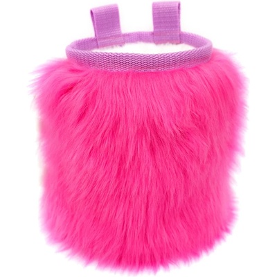 Crafty Climbing Торбичка за магнезий Crafty climbing Furry Chalk Bag - Pink - размер One Size (335-0454-0311)