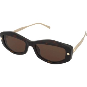 Alexander McQueen Слънчеви очила Alexander McQueen AM0482S 002 - leshti Слънчеви очила
