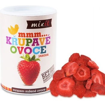 Mixit Chrumkavé ovocie Jahoda 50 g