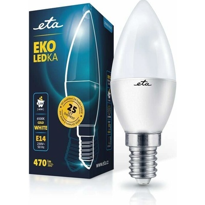 ETA SV 5,5W E14 CW, LED žiarovka ETAC37W55CW01