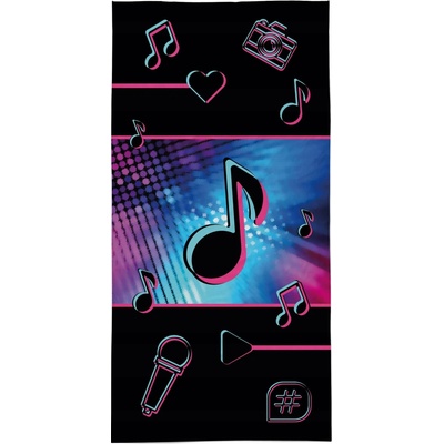 DETEXPOL Osuška Music Noty 70 x 140 cm