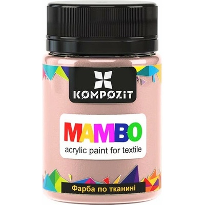 Mambo farba na textil a kožu 50 ml 109 karamelovobéžová