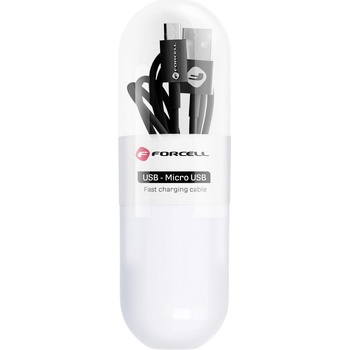 Forcell C321 USB > Micro USB, 2,1A, 1m, černý