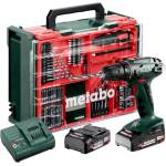Metabo BS 18 Set (602207710) Бормашина-винтоверт