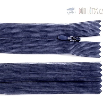 Zips skrytý nedeliteľný, dĺžka 20 cm