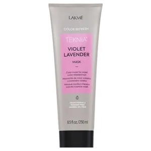 Lakmé Teknia Color Refresh Violet Lavender Mask подхранваща маска с цветни пигменти за коса с лилави нюанси 250 ml
