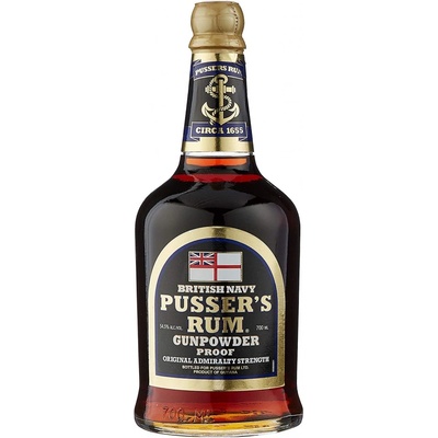 Pusser's Gunpowder Proof 54,5% 0,7 l (holá láhev)